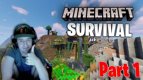 Minecraft Survival Lets Play Gameplay | Minecraft Mondays Ep 1