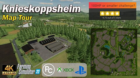 Knieskoppsheim | Map Tour | Farming Simulator 22