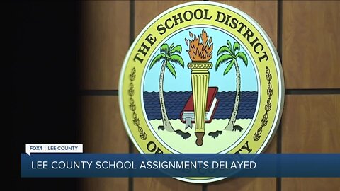 How the student assignment delay in Lee County Schools effects next school year