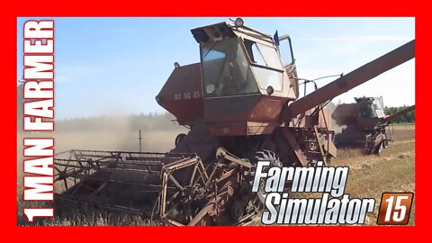 Farming Simulator 15 GOLD LIVE on My Secondary PC One Man Farmer(GIVE AWAY)