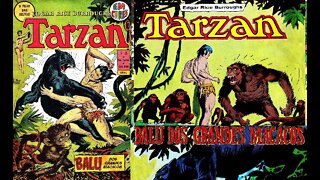 TARZAN FORMATINHO 36 BALU DOS GRANDES MACACOS #museudogibi #quadrinhos #comics #manga