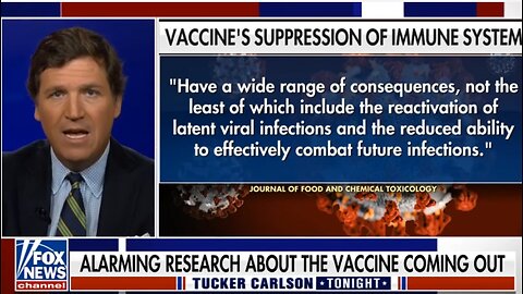 Tucker Carlson: Alarming Research About Covid Vaccines Just Keeps Coming Out. Billions Will Die!