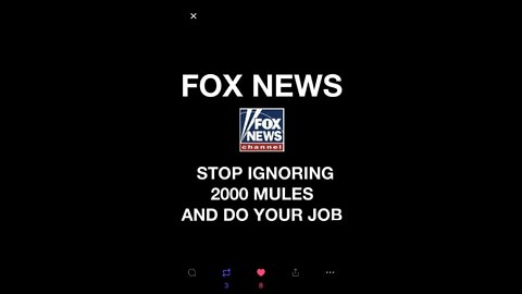 FORCE FAKE NEWS TO CRACK AFTER AIRING OF 2000 MULES, MY INTERVIEW