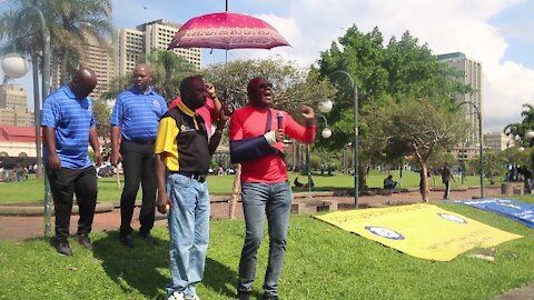 SOUTH AFRICA - Durban - SAPU mass meeting in Durban (Video) (PxK)