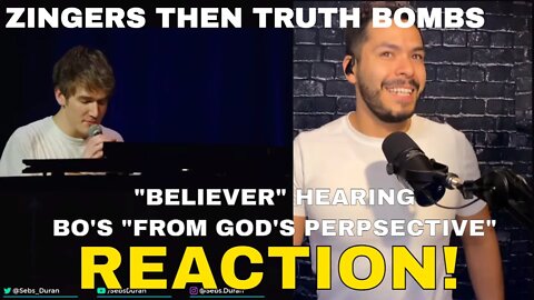 "Believer's" First-time hearing Bo Burnham - From God's Perspective (Reaction!)