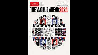 Economist 2024 Magazine SATANIC SYMBOLISM Decode & SPIRITUAL WARFARE - DECEPTION!