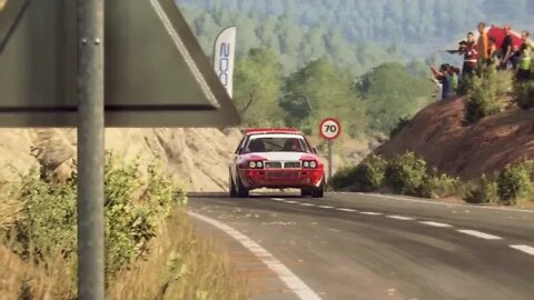 DiRT Rally 2 - Replay - Lancia Delta HF Integrale at Vinedos Dardenya