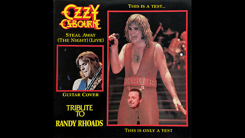 Ozzy Osbourne/Randy Rhoads - Steal Away (The Night) - Guitar Cover