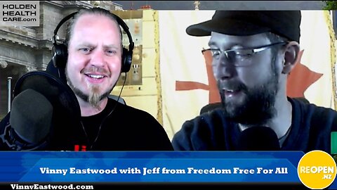Vinny Eastwood on The Freedom Free For All with Jeff