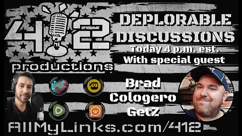 Deplorable discussions w/ special guest Brad Cologero Getz!