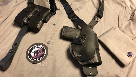 Craft Holsters - Leather Vertical ROTO Shoulder Holster Pt 1 Unboxing/ First Impression * PITD