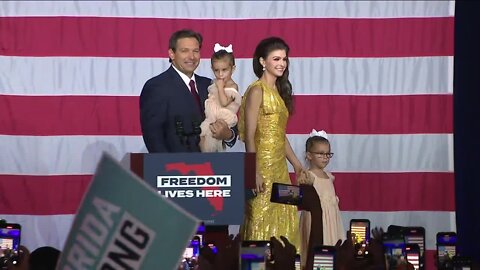 DeSantis wins 2022 midterm election, re-elected as Governor of Florida