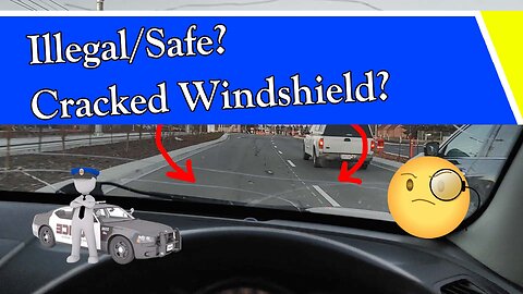 Is It Illegal/Safe to Drive With a Cracked Windshield? | How to Find CHEAP Windshields.