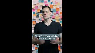 Read without reading app