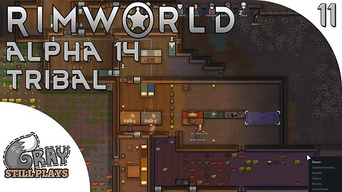 Rimworld Alpha 14 Tribal | Meet Our New Recruit + Making a High Tech Work Bench | Part 11 | Gameplay
