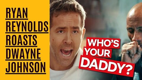 Ryan Reynolds being hilarious with The Rock!..| The Celebrity Saga