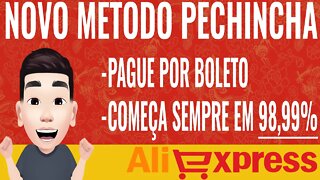 NOVO MÉTODO PECHINCHA ALIEXPRESS 2022 │ 98,98% NO CELULAR OU PC