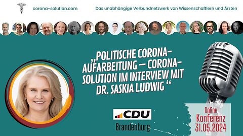 Politische Corona-Aufarbeitung – CS im Interview mit Dr. Saskia Ludwig | CDU | 31.05.2024