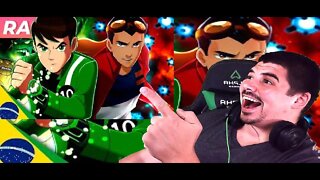 React Rap do Ben 10 e Mutante Rex Heróis Unidos - UM OBJETIVO IRON MASTER - Melhor do mundo