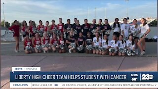 Kern's Kindness: Liberty High cheer team helps student with cancer