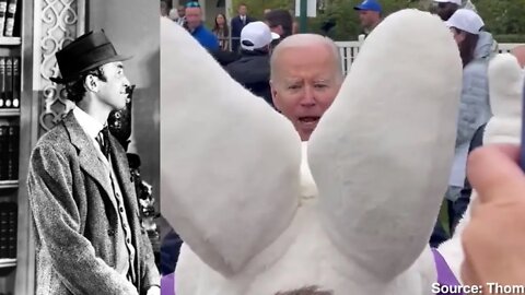 The Adventures of Joseph Biden and His six foot Bunny Rabbit
