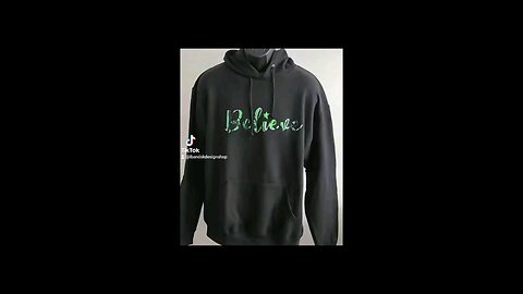 Believe Hoodie Sweatshirt