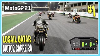 Moto GP21 Circuito Losail Qatar MODO CARREIRA #1