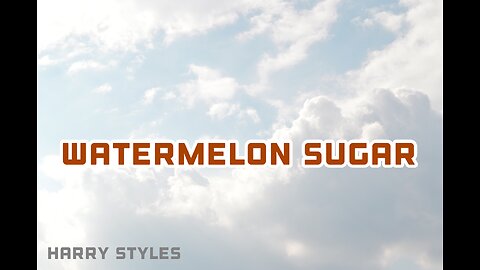 Watermelon Sugar by Harry Styles (Lyrics)