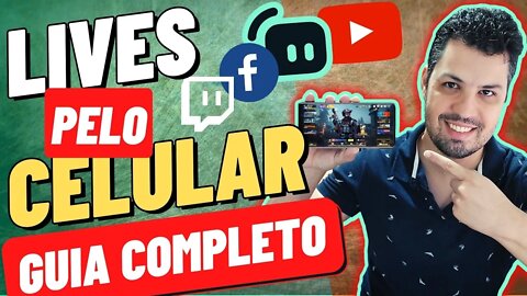 (2022) Como configurar o STREAMLABS MOBILE para fazer LIVES pelo CELULAR!