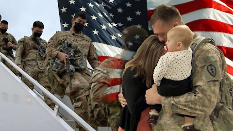 Troops Coming Home Emotional Welcome