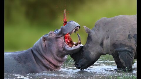 Animal Vised Presents: The Ultimate Showdown - Even Hippos Fear This Aggressive Animal