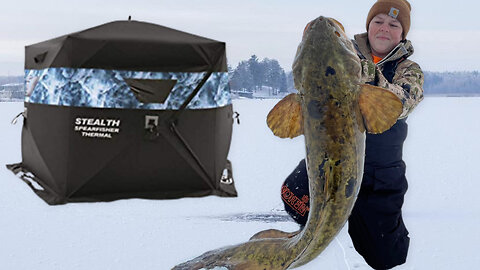 Ice Camping For Big Burbots! (Catch And Cook)