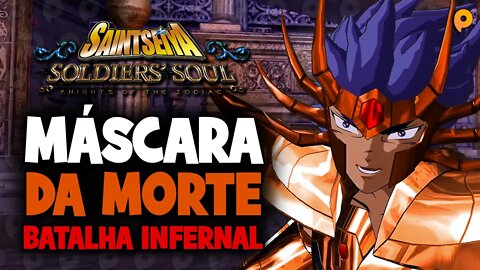 Saint Seiya Soldiers Soul - Santuário - Máscara da Morte Batalha Infernal / Gameplay #5