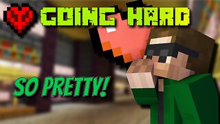 Finishing the Villager Trading Hall - Going Hard (1x16) [Hardcore Minecraft]