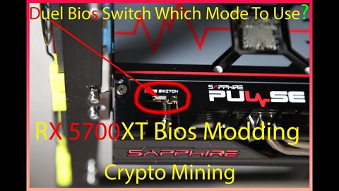 rx5700xt Bios Modding l Duel Bios Switch Which Is Better For Crypto Mining?