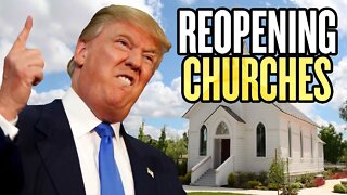 Can Trump Force Churches to Reopen?