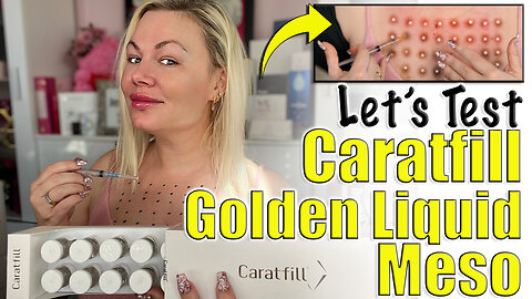Let's Test Caratfill Golden Liquid Meso from Celestapro.com | Code Jessica10 Saves you Money!