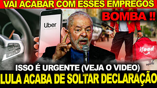 LULA ACABA DE SOLTAR DECLARAÇÃO !! ATACOU TODOS OS BRASILEIROS... ELE VAI ACABAR COM OS EMPREGOS !!!