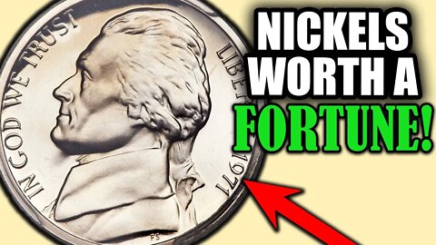 10 NICKEL COINS WORTH A FORTUNE!!