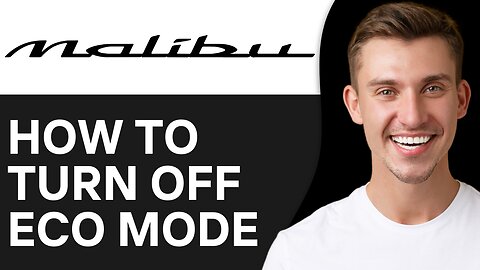 HOW TO TURN OFF ECO MODE ON CHEVY MALIBU