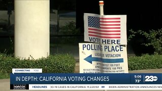 A look at new legislation regarding voting in California