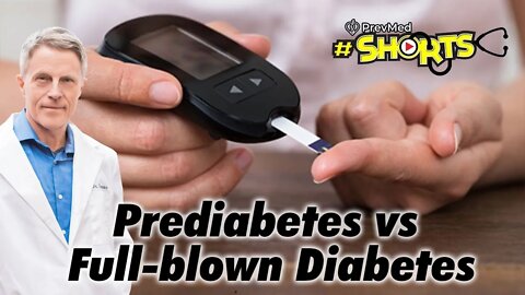 #SHORTS Prediabetes vs. Full-blown Diabetes