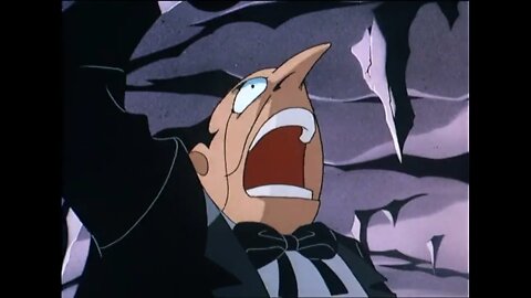 The Panguin explodes into Two Face | Batman The Animated Series