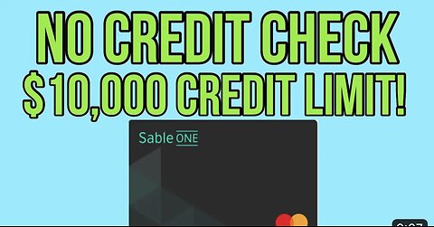 how to get approved for a $10k Sable one secured credit card no hard pull easy approval