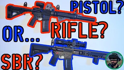 Pistol vs Rifle vs SBR ?? Which is Best For You ??