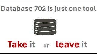Database 702 - accessible for ... what?