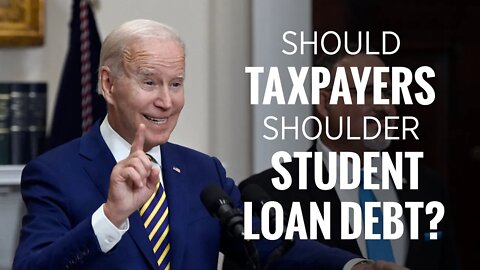 We Asked: Should Taxpayers Shoulder Student Loan Debt? | #shorts