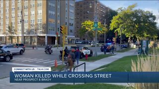 94-year-old woman killed after being hit by car near Prospect and Brady