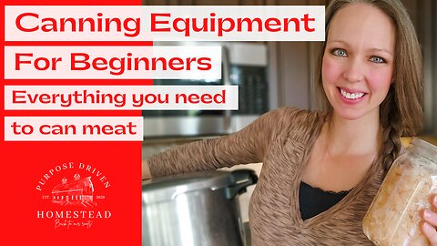 Basic Canning Equipment for Beginners