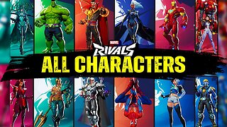 OFFICIAL Marvel Rivals: All Characters Revealed!